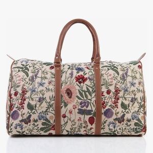 🤎 NWT Signare Tapestry Large Travel Duffle Bag Ladies Overnight Weekender